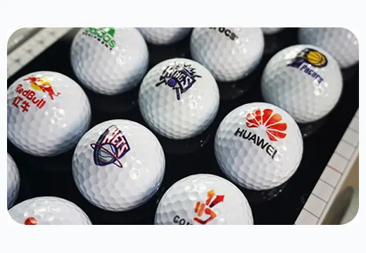 Golf Ball Printing UV printing sample