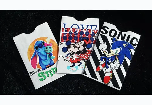 Card Sleeve Printing UV printing sample