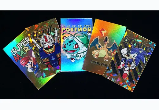 Pokemon Card Printing UV printing sample