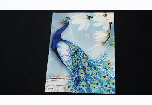 Glass Printing UV printing sample