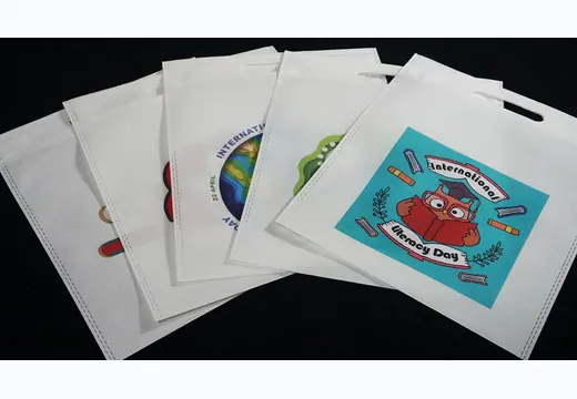 Non Woven Bag Printing UV printing sample