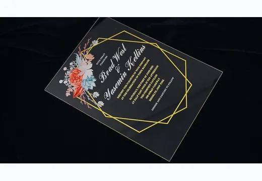 Greeting Card Printing UV printing sample