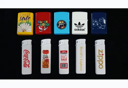 Lighter Printing UV printing sample
