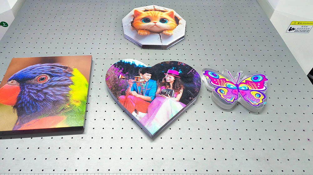 UV printing sample